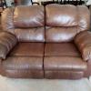 Leather BIG couch and loveseat