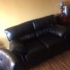 Dark Brown Loveseat- $150 offer Home and Furnitures