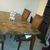 Granite Top Formal Dining Table