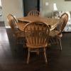 For Sale:  Solid oak dining set offer Items For Sale