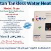 Titan Electric Tankless Water Heater * Mode N-120 * 4.0 Gallons Per Minute * 1 Year Warranty offer Appliances