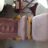 Love Seat and Gliding Rocking Chair with with gliding foot stool 