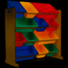 Primary Color Storage Shelt
