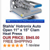 Hotronix® Heat Press 11x15 offer Arts