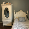Stanley Furniture Girls Bedroom Set (Dresser, Armoire, Twin Headboard and Bed Frame