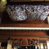Cable-Nelson Spinet Piano with bench. Walnut finish offer Musical Instrument