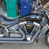 Rare 2008 Midnight Warrior Yamaha offer Motorcycle