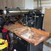 Craftsman 10” radial arm saw, Craftsmen band saw, Chicago 1/2” chuck floor drill press