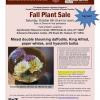 Master Gardener plant/bulbs and tag sale
