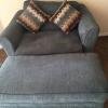 Love seat and Ottoman offer Home and Furnitures