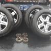 4 Michelin Tires & Wheels - 20s w/ 5 lug pattern