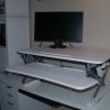 Flexispot Adjustible Standing Desk, Anti fatigue mat, Computer Monitor