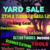 Yard Sale offer Garage and Moving Sale