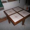 Mahogany Tile top coffee table offer Home and Furnitures