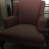 Upholstered chair. Antique