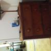 Antiques Side table and small dresser