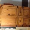 Solid Oak Armuoir or TV cabinet