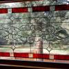 Custom design stained glass , $500