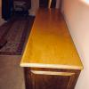 DINING ROOM TABLE AND MATCHING CREDENA SOLID MAPLE SOLD TOGETHER offer Home and Furnitures