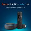 Brand New Firestick 4K with Alexa Echo Dot