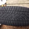 4 Snow Tires on sport wheels Dunlop - 245/40R18