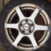 4 Dunlop Snow tires on wheels 205/60R16