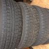 4 Dunlop Snow tires on wheels 205/60R16