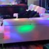 AMAZING QUALITY WHITE LEATHER COUCH