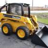 $5200 2007 John Deere 317 Skid Steer w/Loader & Bale Spear