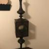 Antique looking metal lamp