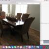 Dining room table and chairs