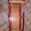 Toddler Wooden Sleigh (2 seater)