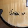 Chet Atkins autograph on an Epiphone guitar