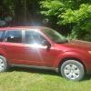 2012 Subaru Forester, 4 door, AWD  Red