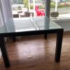 Glass High Top Table (Black) offer Home and Furnitures