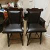 like new  2 bar stools offer Home and Furnitures
