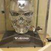 Terminator T800 Head with motion activated red eyes.