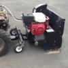 Quad with snowblower