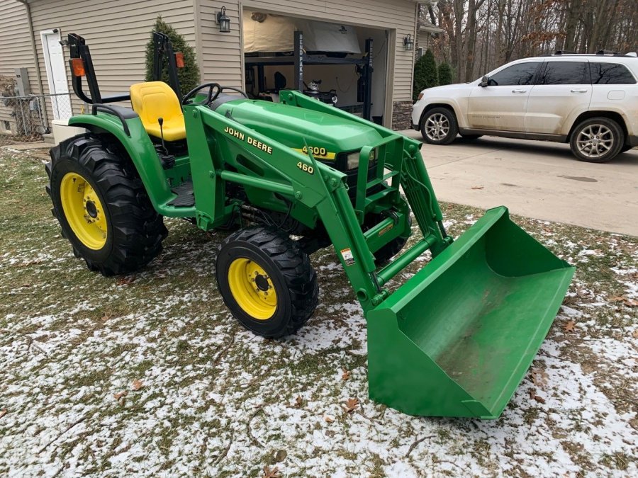 2001 John Deere 4600 Loader Tractor 43hp Diesel Indiana Classifieds