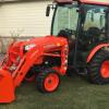 Kubota B3350 4WD 33 HP Cab Heat A/C Tractor offer Lawn and Garden