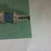 Ladies sapphire and diamond ring