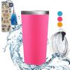 Valentine's Day Special! Double Walled Stainless Steel Insulated Travel Coffee Mugs SAVE $8.49 with Amazon Coupon