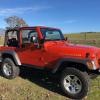 2005 Jeep Wrangler Rubicon TJ in Impact Orange offer Off Road Vehicle