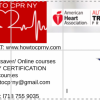 Certified CPR Courses offer Professional Services