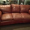 Leather couch offer Home and Furnitures
