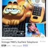 Classic garfield phone