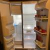 WHIRLPOOL SIDE BY SIDE REFRIGERATOR WITH ICE MAKER AND WATER DISPENSER