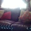 Rocker recliner, leather sofa and love seat for sale