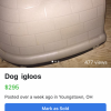 Dog igloos 