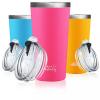 Double Walled Stainless Steel Insulated Travel Coffee Mugs 